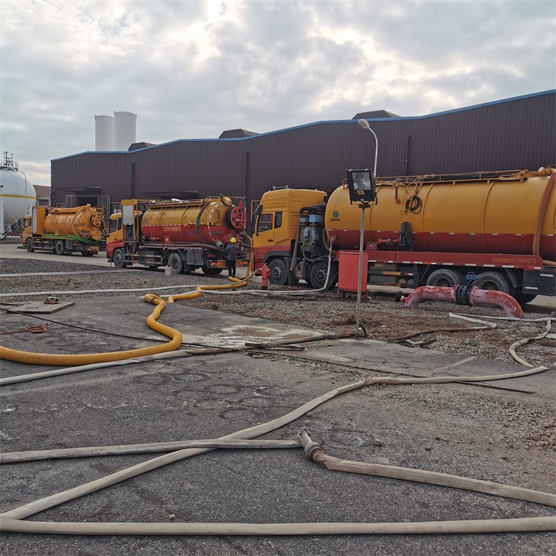 婺城污水池清理